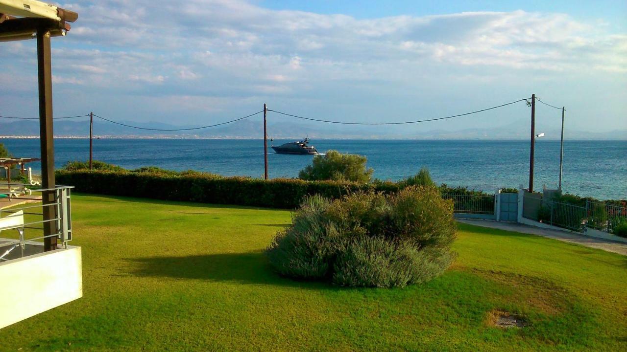 Vila Beautiful House By The Sea,Loutraki Skaloma. Exteriér fotografie