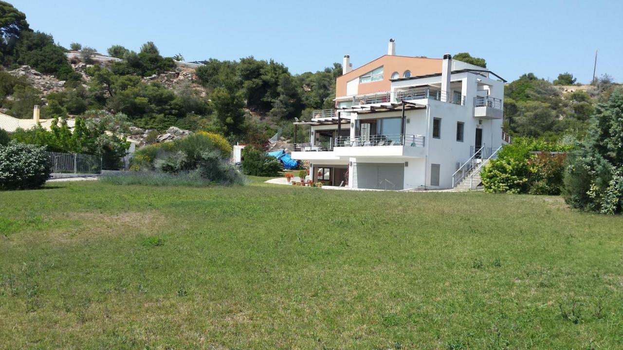 Vila Beautiful House By The Sea,Loutraki Skaloma. Exteriér fotografie
